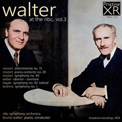 BRUNO WALTER at the NBC, Vol. 3