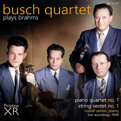 BUSCH QUARTET plays Brahms (1949) - PACM124