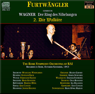 FURTWÄNGLER Wagner Ring Cycle: 2. Die Walküre (1953, Rome) - PACO058