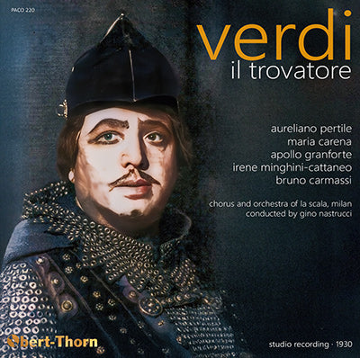 PERTILE Verdi: Il Trovatore (1930) - PACO220