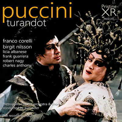 ADLER Puccini - Turandot (Met Opera, 1962) - PACO221