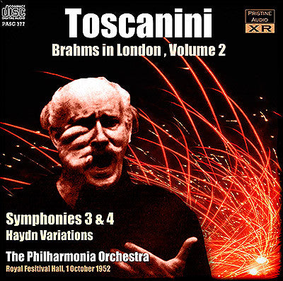 TOSCANINI Brahms in London, Volume 2 (1952) - PASC377